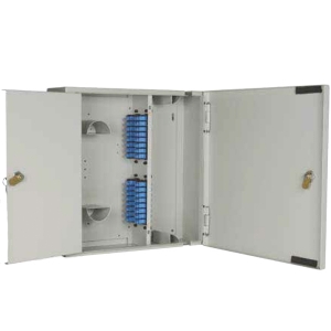 W09 - 4 Position Modular Double Door Lockable Wall Box