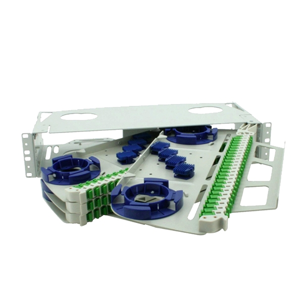 P06 2U High Density Quad Tray Pivot Panel – 96 Position SC/LC up to 192 fibres Datasheet